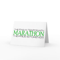 Marathon - The Pride is Forever – Good Luck Greeting Cards