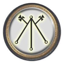 marbas round stickers