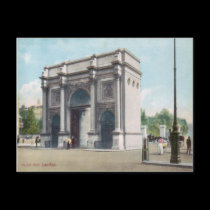Marble Arch London Vintage Postcard