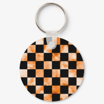 Marble Checkerboard keychains