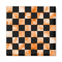 Marble Checkerboard magnets by christigmc Marble Checkerboard magnets