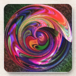 Marble-ized Beverage Coasters