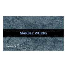 Marble Kitchen Remodeling Business cards