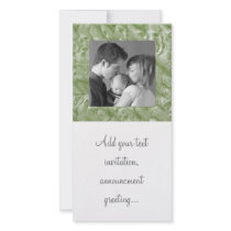 Marble Photo Card Template