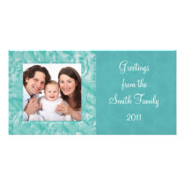 Marble Personalized Photo Card