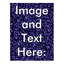 Marble Plain Blue Template Background Post Cards
