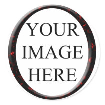 Marble Red Circle Frame Template stickers by ultraflames Marble Red Circle Frame Template stickers