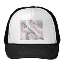 marble stone texture trucker hat