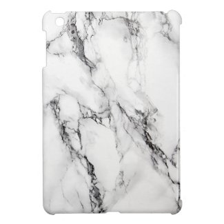 Marble Stone With Black And Gray Textured Case For The iPad Mini