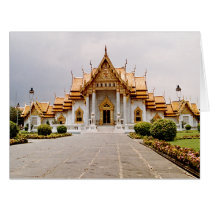 Marble Temple of Gold w/ Buddha Quote Greeting Card at Zazzle