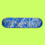 Marbled Blue Skateboard skateboards
