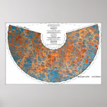 Marbled conical original lamp-shade posters