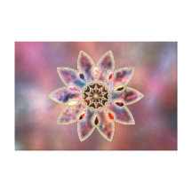 Marbled Galaxies Canvas Print