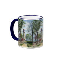 Marblehead Lighthouse mugs by creativechateau Marblehead Lighthouse mugs