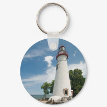 Marblehead Lighthouse, Ohio Keychain by Michael_Shake Marblehead Lighthouse, Ohio Keychain