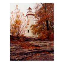 Marblehead lighthouse post card