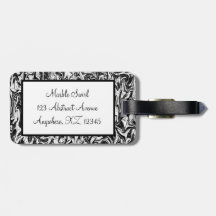 Marbleized Swirl Tags For Bags