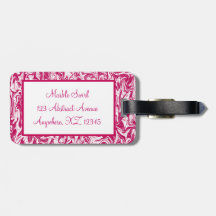 Marbleized Swirl Travel Bag Tag