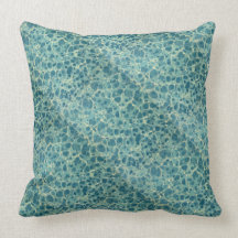 Marbleized Water Paint Pillows