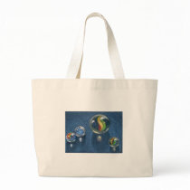 MARBLES IN COLOR PENCIL TOTE BAG