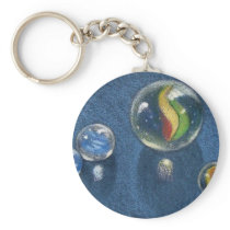 MARBLES IN COLOR PENCIL KEYCHAINS