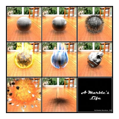 Marble's Life Poster by CrystalBlue3d