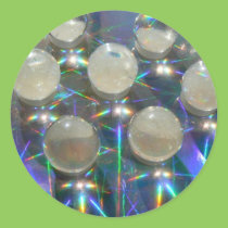 Marbles on Holograph stickers