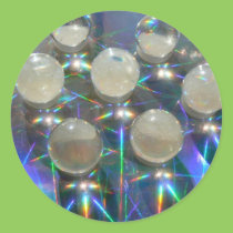 Marbles on Holograph stickers