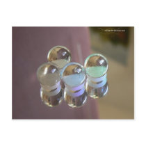 Marbles on Mirror postcards