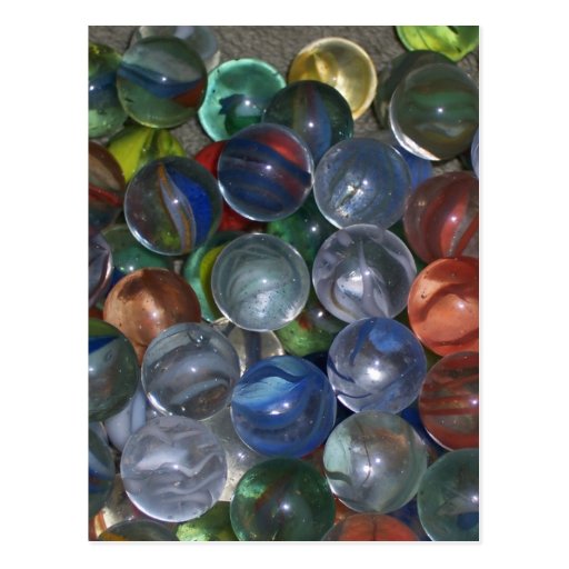 Marbles Post Card
