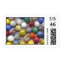 Marbles Postage Stamp by dndartstudio Marbles Postage Stamp