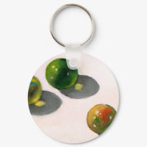 MARBLES THREE keychains by joyart MARBLES THREE keychains