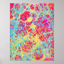 Marbling broken marble posters