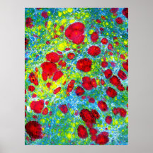 Marbling broken marble posters
