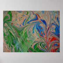 Marbling marble split original2 poster