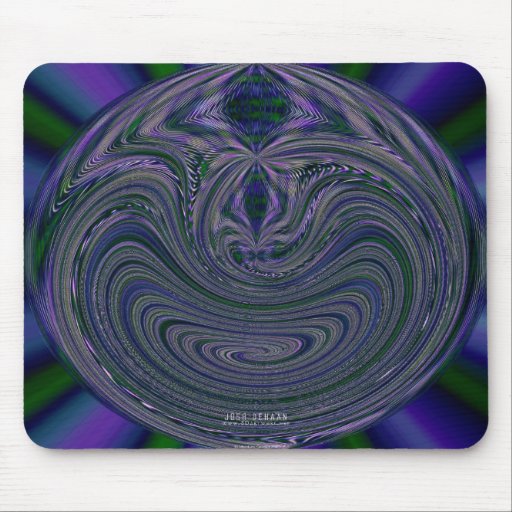 Marblized Complex Mouse Mat