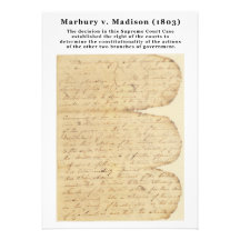 Marbury v. Madison, 5 U.S. 137 (1803) Personalized Announcement