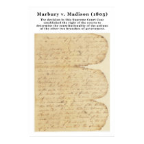 Marbury v. Madison, 5 U.S. 137 (1803) Poster