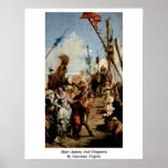 Marc Antony And Cleopatra By Giovanni Tiepolo Posters