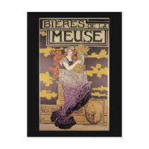 Marc Auguste Bastard Bieres De La Meuse Post Card