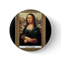 Marcel Duchamp LHOOQ Button