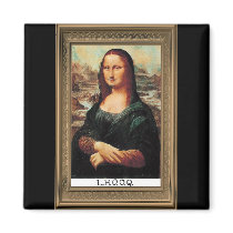 Marcel Duchamp LHOOQ Magnet by nuclearswan Marcel Duchamp LHOOQ Magnet