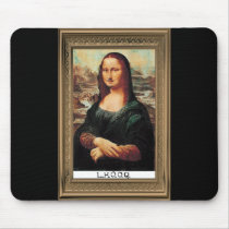 Marcel Duchamp LHOOQ Mousepad