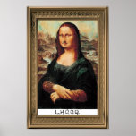 Marcel Duchamp LHOOQ Poster