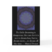 Marcel Proust quote about dreamers and dreaming cards