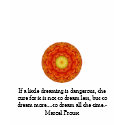 Marcel Proust quote about dreamers and dreaming t-shirts