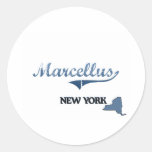 Marcellus New York City Classic Round Sticker