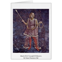 March [04]-Triumph Of Minerva Greeting Card