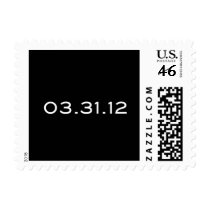 MArch 31 wedding date Postage Stamp