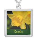 MARCH Birth Flower - Daffodil Necklace